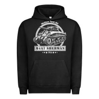 Pigment Black m4a1 sherman tank Urban Hoodie - tuanDangUi