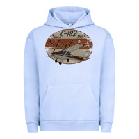 Pigment Grape Ice cessna 182 skylane since 1956 retro vintage airplane design Urban Hoodie - tuanDangUi
