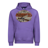 Tulip cessna 182 skylane since 1956 retro vintage airplane design Urban Hoodie - tuanDangUi