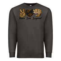 Smoke Peace Love Lion Head Premium Sweatshirt - LillyAllenDesigns