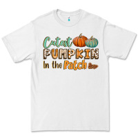 White cutest pumpkin in the patch Premium Tee - BundleAndBundleShop
