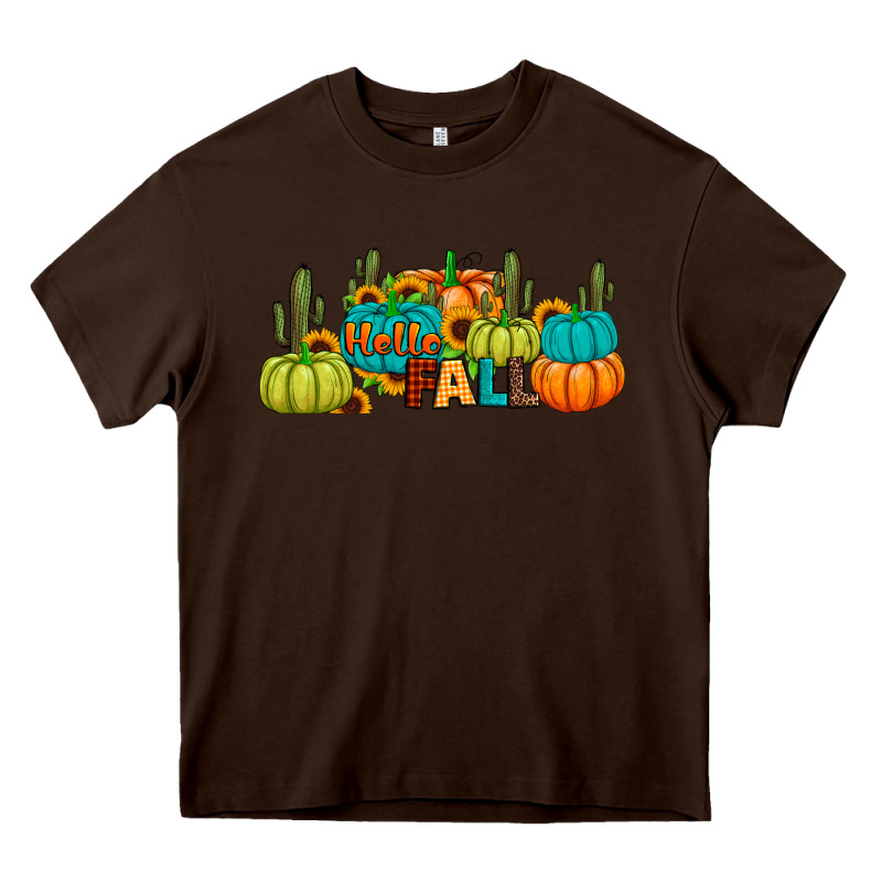 Hello Fall Heavy Core Tee by JahusDesignShop | Teevron