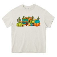 Cream hello fall Heavy Core Tee - JahusDesignShop