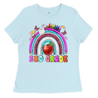 Baby Blue 3 rd grade Ladies Tee - BundleAndBundleShop