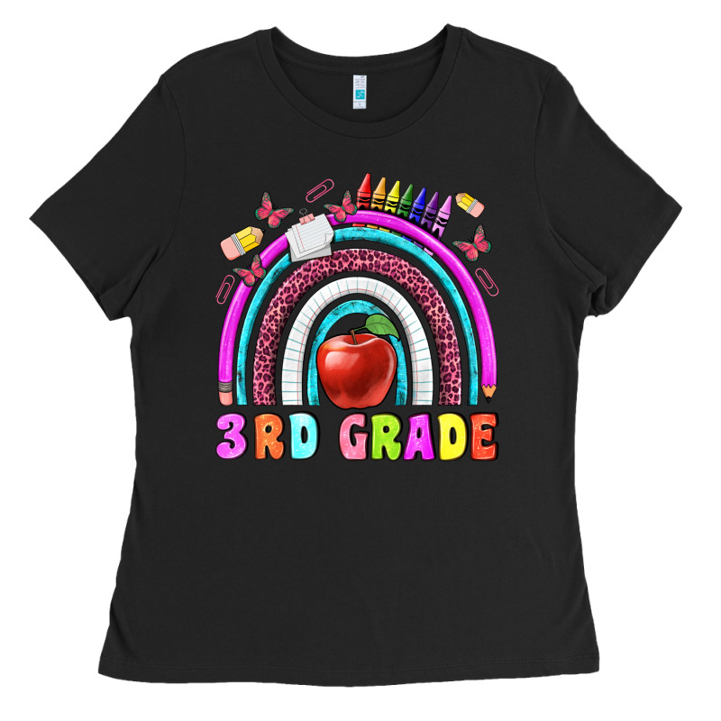 3 Rd Grade Ladies Tee by BundleAndBundleShop | Teevron