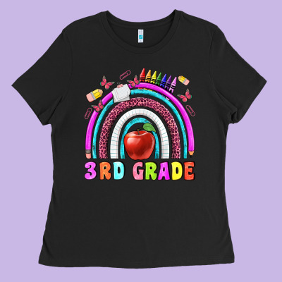 3 Rd Grade Ladies Tee Designed By Bundleandbundleshop