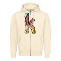 Farm Life Alphabet Lowercase Letters K Zipper Hoodie | Teevron