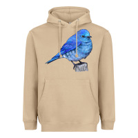 Mushroom Mountain Bluebird Heavyweight Hoodie - LillyAllenDesigns