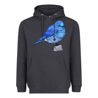 Smoke Mountain Bluebird Heavyweight Hoodie - LillyAllenDesigns