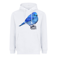 White Mountain Bluebird Heavyweight Hoodie - LillyAllenDesigns