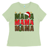 Matcha Christmas Mama Ladies Tee - BundleAndBundleShop