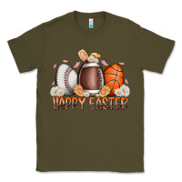 Army Green happy easter day eggs Classic Tee - RacoonDesign