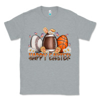 Heather Grey happy easter day eggs Classic Tee - RacoonDesign