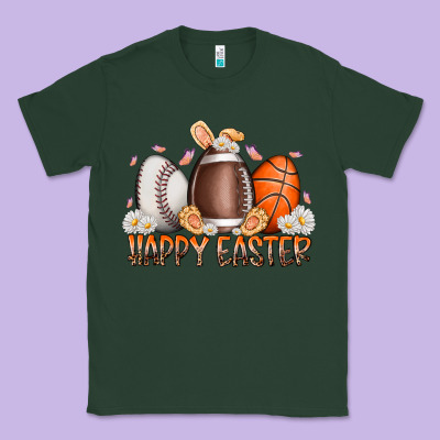 Happy Easter Day Eggs Classic Tee Designed By Racoondesign