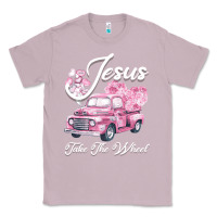 Lilac Leopard Floral Pink Car Jesus Take The Wheel Classic Tee - Bettercallsaul
