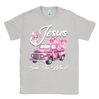 Moon Dust Leopard Floral Pink Car Jesus Take The Wheel Classic Tee - Bettercallsaul
