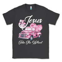 Smoke Leopard Floral Pink Car Jesus Take The Wheel Classic Tee - Bettercallsaul