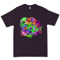 Plum halloween candy patches Premium Tee - BundleAndBundleShop