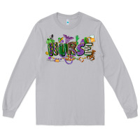 Moon Dust nurse mardi gras Long Sleeve Tee - CowGirlArtShop