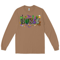 Toasted Coconut nurse mardi gras Long Sleeve Tee - CowGirlArtShop