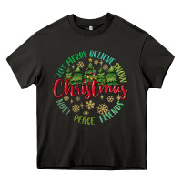 Asphalt Christmas Vibes Heavy Core Tee - MaliasSmallBusiness
