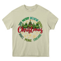 Mossy Christmas Vibes Heavy Core Tee - MaliasSmallBusiness