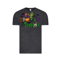 Vintage Black It's Spooky Season Vintage Tee - texasbilliewilder