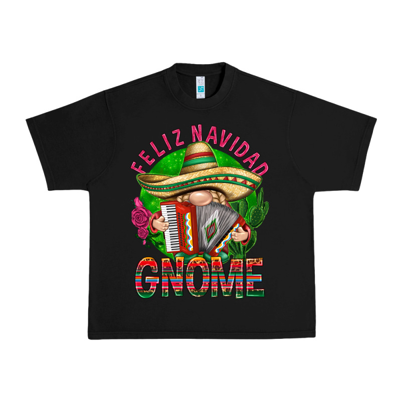 Feliz Navidad Gnome Urban Heavy Tee by NancyCooperArtShop | Teevron
