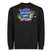 Black Cure ableism not Autism Heavyweight Sweatshirt - FaDigitalArtStudio