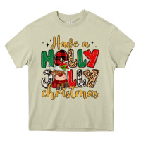 Mossy have a holly jolly christmas Heavy Core Tee - MaliasSmallBusiness