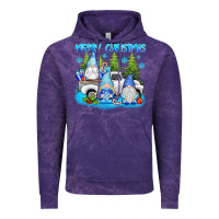 Cloud Purple merry christmas gnomies Vintage Hoodie - texasbilliewilder
