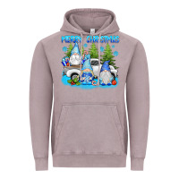 Vintage Zinc merry christmas gnomies Vintage Hoodie - texasbilliewilder