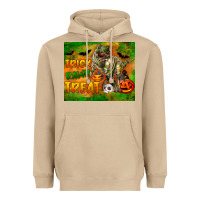 Mushroom Trick Rawr Treat Heavyweight Hoodie - LillyAllenDesigns