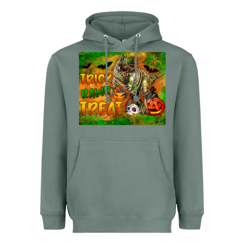 Trick Rawr Treat Heavyweight Hoodie by LillyAllenDesigns | Teevron
