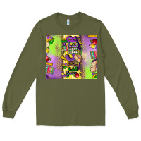 Army Green teacher mardi gras Long Sleeve Tee - CowGirlArtShop
