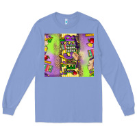 Colony Blue teacher mardi gras Long Sleeve Tee - CowGirlArtShop