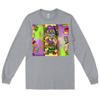 Heather Grey teacher mardi gras Long Sleeve Tee - CowGirlArtShop