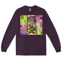 Plum teacher mardi gras Long Sleeve Tee - CowGirlArtShop