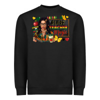 Black Juneteenth black teacher magic Heavyweight Sweatshirt - FaDigitalArtStudio