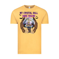 Vintage Mustard My Crystal Ball Says You're Vintage Tee - texasbilliewilder