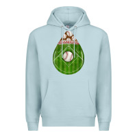 Blue Mist baseball and western roses teardrop Premium Hoodie - BundleAndBundleShop