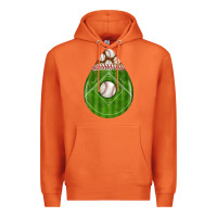 Carrot baseball and western roses teardrop Premium Hoodie - BundleAndBundleShop