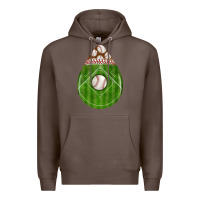 Coffee baseball and western roses teardrop Premium Hoodie - BundleAndBundleShop