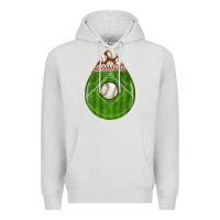 Dove Grey baseball and western roses teardrop Premium Hoodie - BundleAndBundleShop