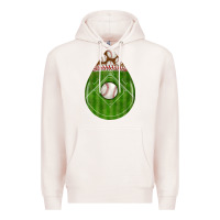 Pale Pink baseball and western roses teardrop Premium Hoodie - BundleAndBundleShop