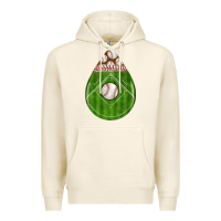 Tofu baseball and western roses teardrop Premium Hoodie - BundleAndBundleShop