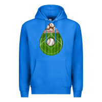 True Royal baseball and western roses teardrop Premium Hoodie - BundleAndBundleShop