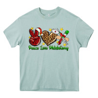 Arona Peace love Phlebotomy Christmas Heavy Core Tee - NancyCooperArtShop