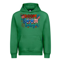 Emerald boom boom baby 4th of july Urban Hoodie - BarkalooDesign