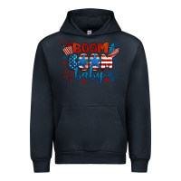 Navy boom boom baby 4th of july Urban Hoodie - BarkalooDesign